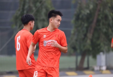 Việt kiều Andrej Nguyễn ghi điểm ở trận đấu của U22 Việt Nam