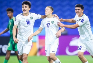 Uzbekistan đè bẹp chủ nhà VCK U17 châu Á