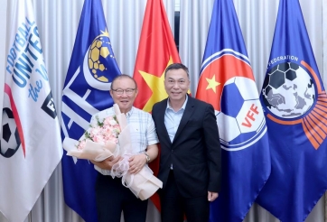 HLV Park Hang Seo nói lời từ đáy lòng sau buổi làm việc với VFF