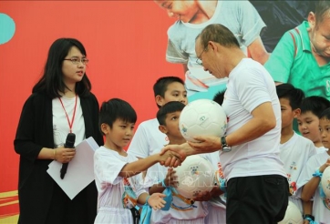 HLV Park Hang Seo trở thành 'nguồn cảm hứng' cho công tác đào tạo bóng đá trẻ Việt Nam