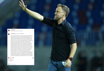 HLV Thái Lan lên tiếng 'dằn mặt' khi bị đòi sa thải sau trận thua Malaysia