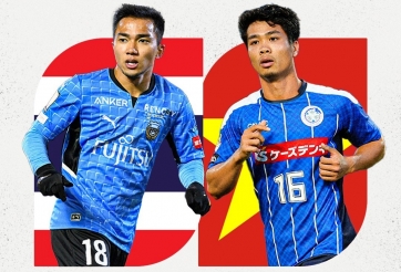 J League bất ngờ đặt Công Phượng và Chanathip lên bàn cân
