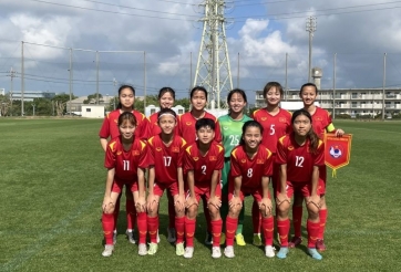 Đội nữ Việt Nam thắng hủy diệt đối thủ ở giải Nhật Bản