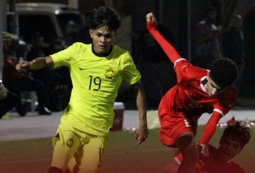 Malaysia thắng đậm đội bóng Tây Á trước giải châu Á