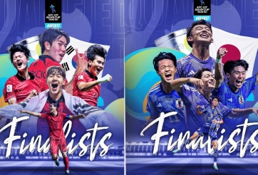 Lịch thi đấu chung kết U17 châu Á: Đại chiến Hàn Quốc vs Nhật Bản