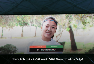 Huỳnh Như xuất hiện đầy tự hào cùng các siêu sao bóng đá thế giới