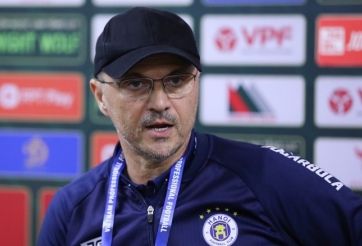 HLV Hà Nội hết lời khen Tuấn Hải, bảo vệ CĐV Nam Định sau chiến thắng