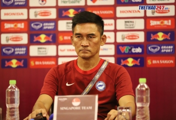 HLV Singapore bất ngờ nhắc đến U23 Việt Nam sau trận thua