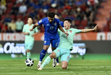 Thái Lan thua ngược Trung Quốc trong ngày ra quân VL World Cup