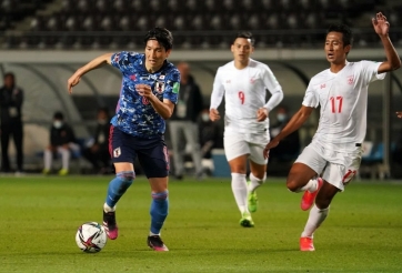Myanmar vs Nhật Bản: Bất lực toàn tập