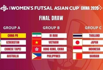 VCK futsal nữ châu Á 2025 diễn ra khi nào, ở đâu?