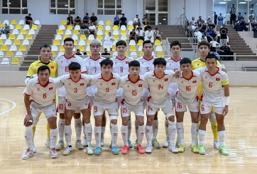 Highlights: ĐT futsal Việt Nam thắng 3-1 đội Tây Á trước VL châu Á