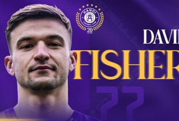 Tiền đạo người Anh chính thức gia nhập V-League