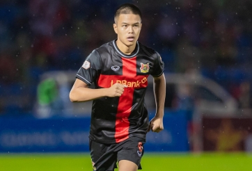 Việt kiều Trần Thành Trung liên tục ghi bàn cho đội bóng Việt Nam