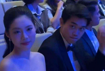 Hình ảnh Đình Bắc và á hậu quân nhân Châu Anh khiến dân mạng 'sốt xình xịch'