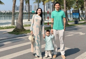 Văn Hậu “ăn Tết bù” bên gia đình, sẵn sàng trở lại guồng quay V-League