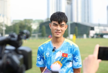 Trung vệ U19 Việt Nam: 'Áp lực rất lớn nhưng em tin mình làm được'