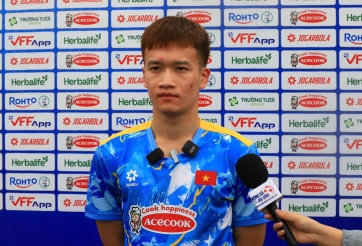 Hoàng Đức: 'Mong Hoàng Hên ghi nhiều bàn thắng cho ĐT Việt Nam'