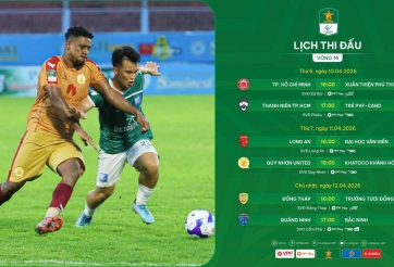 Trước vòng 14 giải hạng Nhất 2025/26: Nghẹt thở cuộc đua Á quân