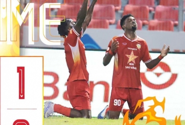 Ngoại binh toả sáng, Hà Tĩnh thắng tối thiểu Hải Phòng trên sân nhà