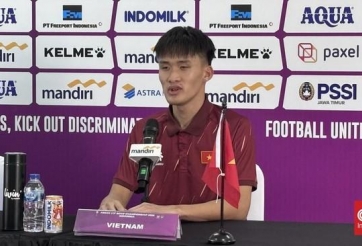 Hậu vệ U17 Việt Nam nói lời bất ngờ sau trận hòa Indonesia