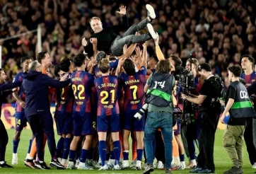 Barcelona đăng quang và vết nứt của Real Madrid