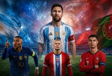 World Cup 2026: Messi 5 bàn, Mbappe và Haaland 4 bàn, Ronaldo có...số 7 trên áo