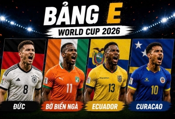 Tổng hợp kịch bản bảng E World Cup 2026: Đức đã xong nhiệm vụ, 3 đội còn lại bước vào cuộc chiến 'một mất một còn'