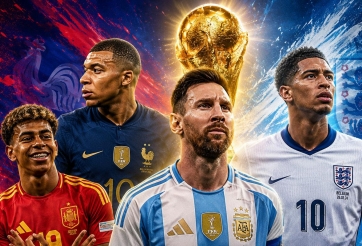 Bán kết World Cup 2026: Châu Âu áp đảo, Argentina 'đơn thương độc mã'