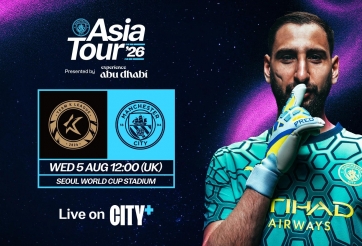 Link xem trực tiếp K League All-Stars vs Man City, 18h hôm nay 5/8