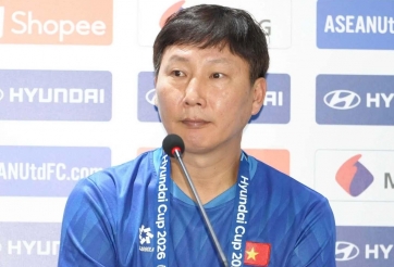 HLV Kim Sang Sik phát lệnh trước đại chiến: 'Trận đấu ngày mai sẽ mãi mãi ghi vào lịch sử'