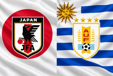 Trực tiếp bóng đá Nhật Bản vs Uruguay, 17h05 hôm nay 24/9