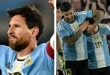 Messi ghi bàn trong trận cuối cùng, khép lại kỷ nguyên cùng Argentina