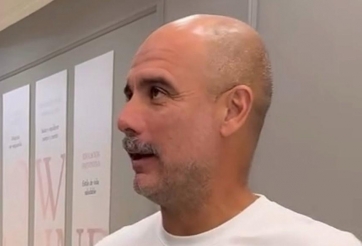 Pep Guardiola gây bất ngờ với diện mạo mới