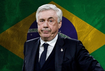 Brazil tái sinh dưới bàn tay của 'phù thủy' Ancelotti