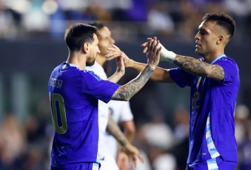 Lautaro Martinez gia nhập danh sách vĩ đại của Argentina