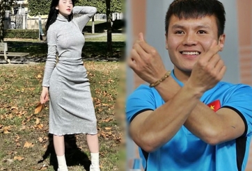 Bạn gái Quang Hải khiến NHM ghen tỵ sau loạt ảnh cực tình cảm