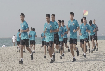 Hé lộ địa điểm luyện tập cực 'dị' của đối thủ ĐTVN