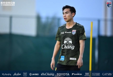 Tuyển thủ Thái Lan lo lắng trước trận giao hữu đầu tiên