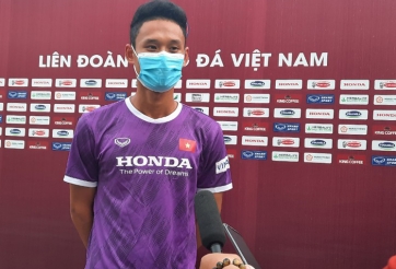 Tân binh của U22 Việt Nam không ngại cạnh tranh vị trí với đồng đội