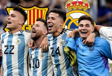 Real Madrid và Barcelona đại chiến vì đồng đội của Lionel Messi