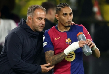 Barca thay Raphinha bằng ngôi sao chạy nhanh nhất Arsenal