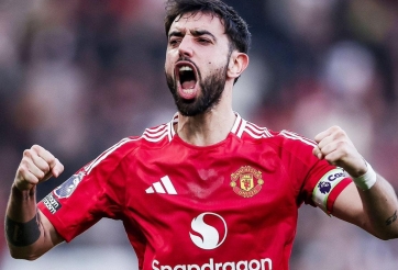 Bruno Fernandes bất ngờ lọt top 3 tiền vệ xuất sắc nhất thế giới