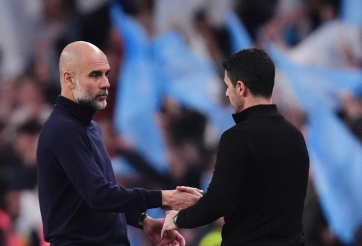 Pep Guardiola: 'Chúng tôi chưa đạt đến tầm như Arsenal lúc này'