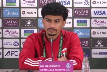 Đội trưởng U23 UAE tuyên bố cứng trước trận U23 Việt Nam