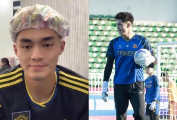 Thủ môn Trung Kiên sụt gần 7kg, hé lộ tình trạng mới nhất