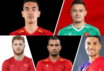 Truyền thông Malaysia dậy sóng vì 5 cầu thủ nhập tịch của Việt Nam