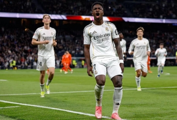 Không Mbappe, Vinicius đưa Real Madrid tái chiếm ngôi đầu