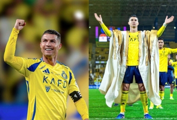 Cristiano Ronaldo lập cú đúp, Al Nassr chiếm ngôi đầu bảng