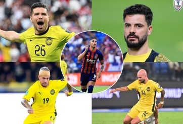 ĐT Việt Nam cảnh giác! Malaysia có 5 tiền đạo ghi hơn 500 bàn